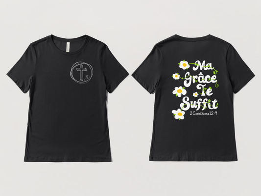 T-SHIRT FEMME / Ma grâce seul te suffit