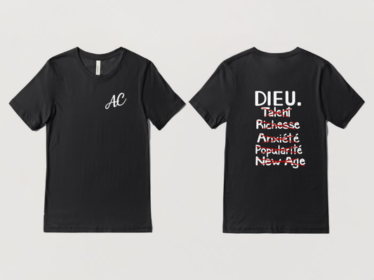 T-SHIRT DIEU ET SEULEMENT DIEU.